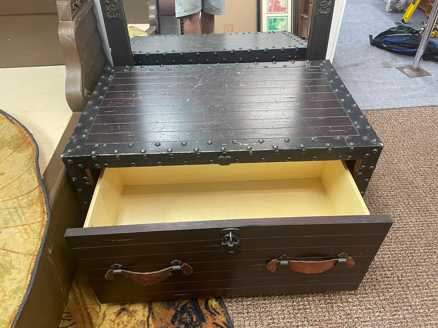 Pirates of Caribbean Treasure Chest Drawer - Walt Disney World Caribbean Beach Resort Room