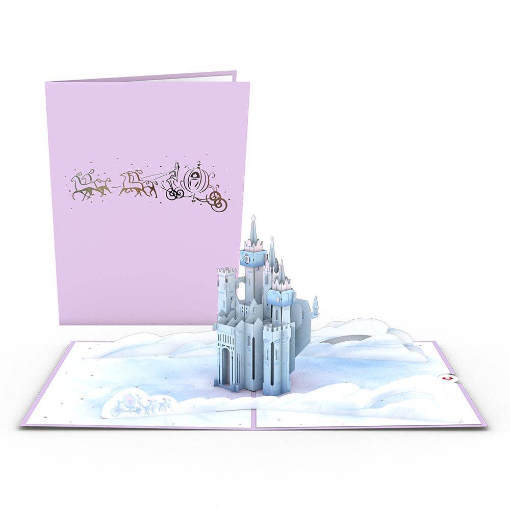 Disney Cinderella's Castle 5''x7'' 3D Card