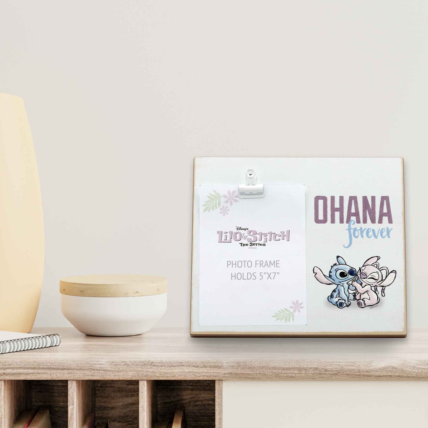 Disney Stitch & Angel Ohana Forever Photo Frame