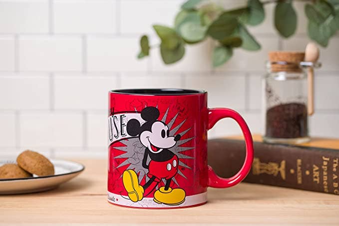 Disney Mickey Mouse Vintage Classic 20oz Ceramic Mug