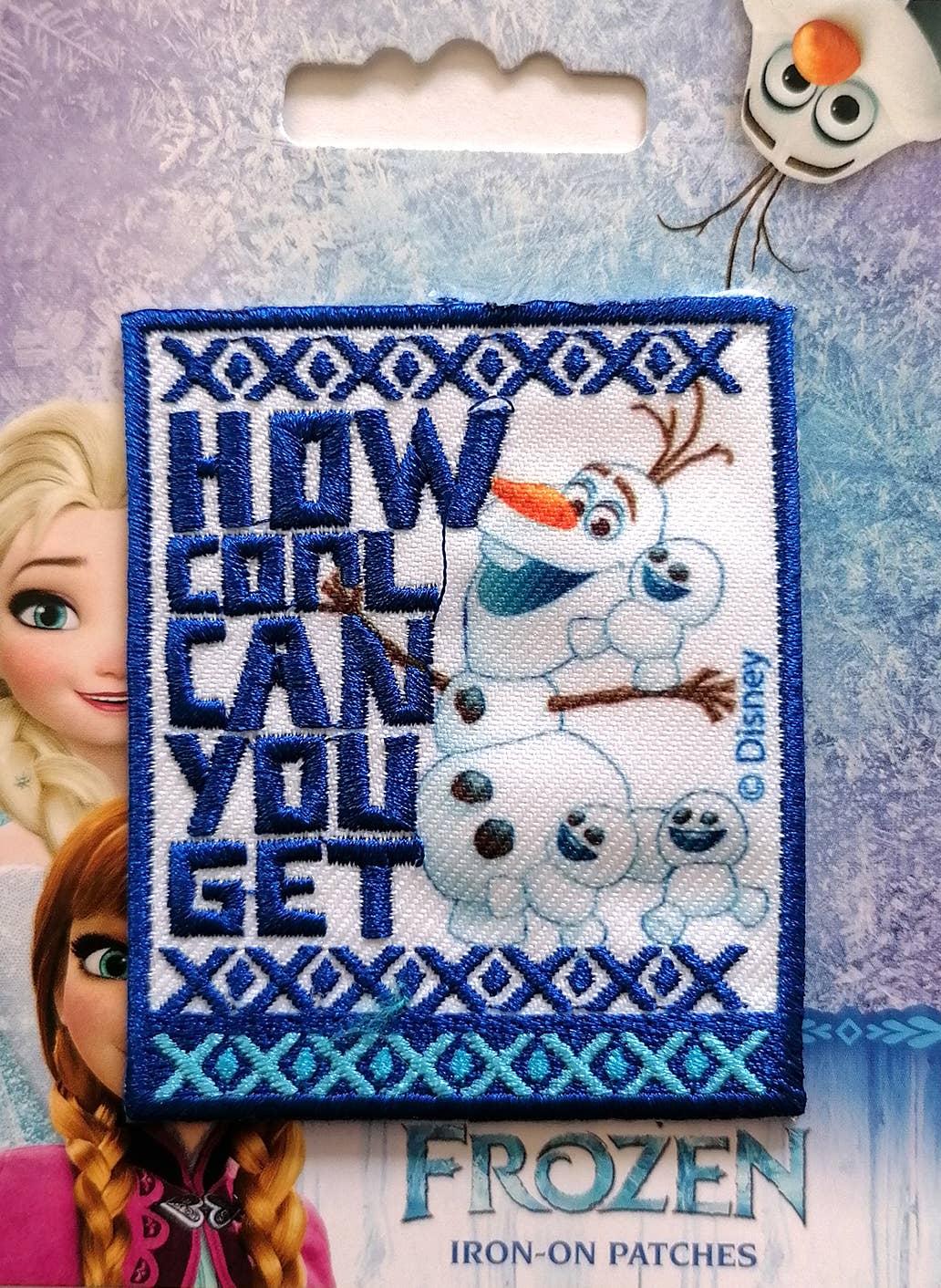 Patch/ironing board - Disney Frozen How Cool