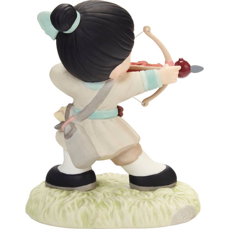 Disney Mulan & Mushu - You Keep Me On Target Figurine - Precious Moments