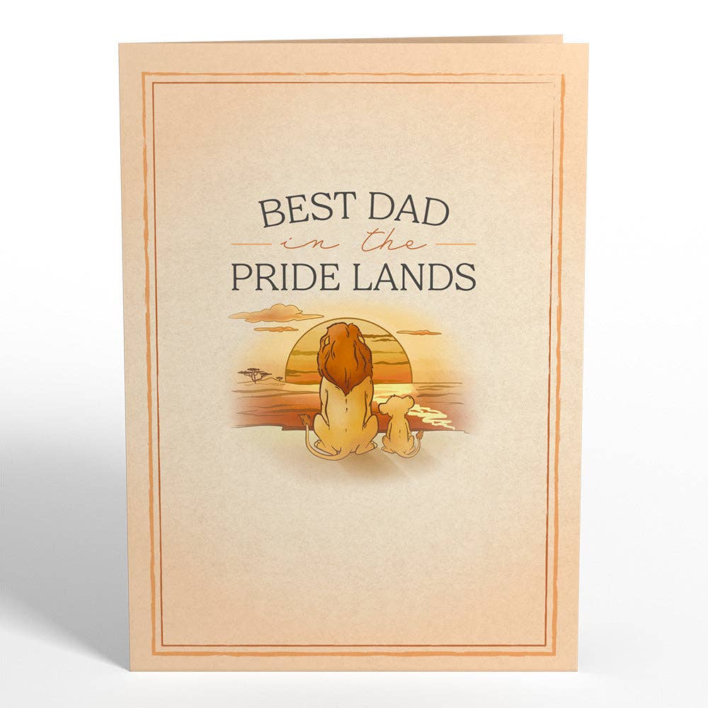 Disney's The Lion King Best Dad in the Pride Lands Card