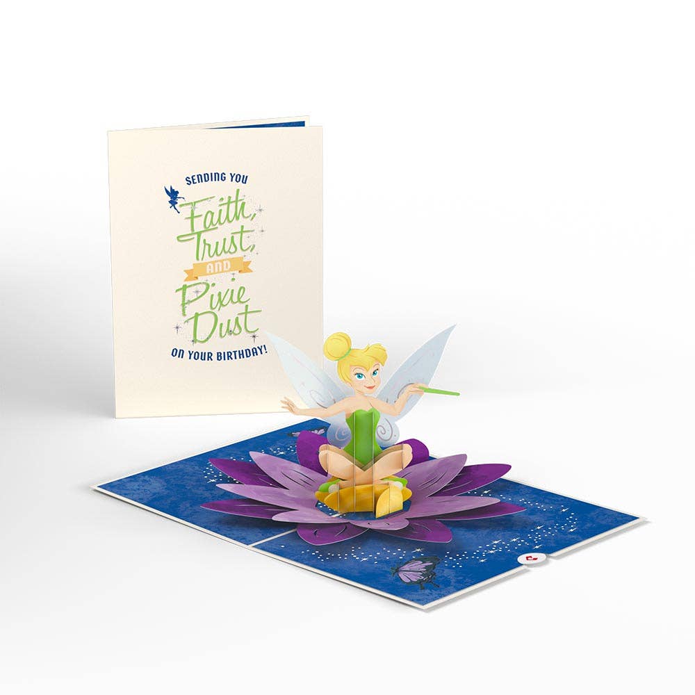 Disney's Tinker Bell Pixie Dust Birthday 5''x7'' 3D Lovepop Card