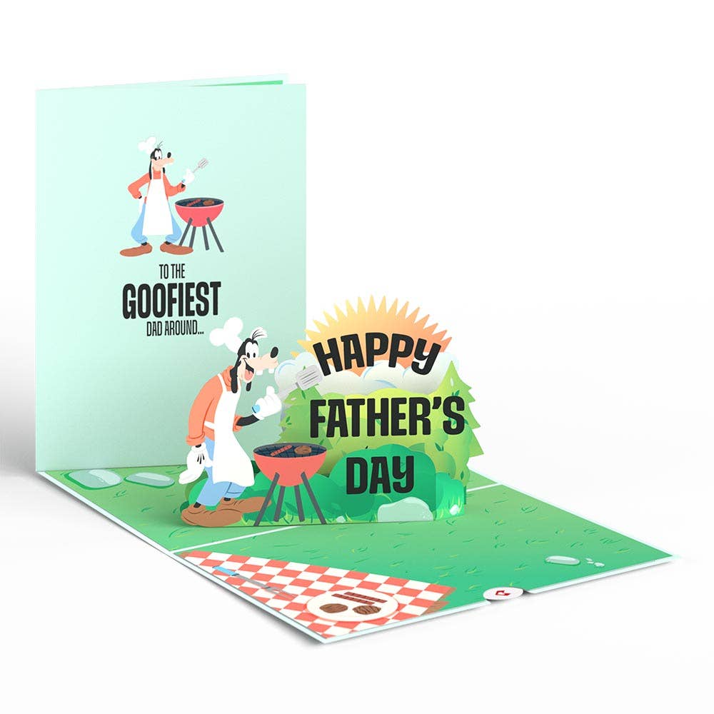 Disney's Goofy Father's Day 5''x7'' 3D Lovepop Card