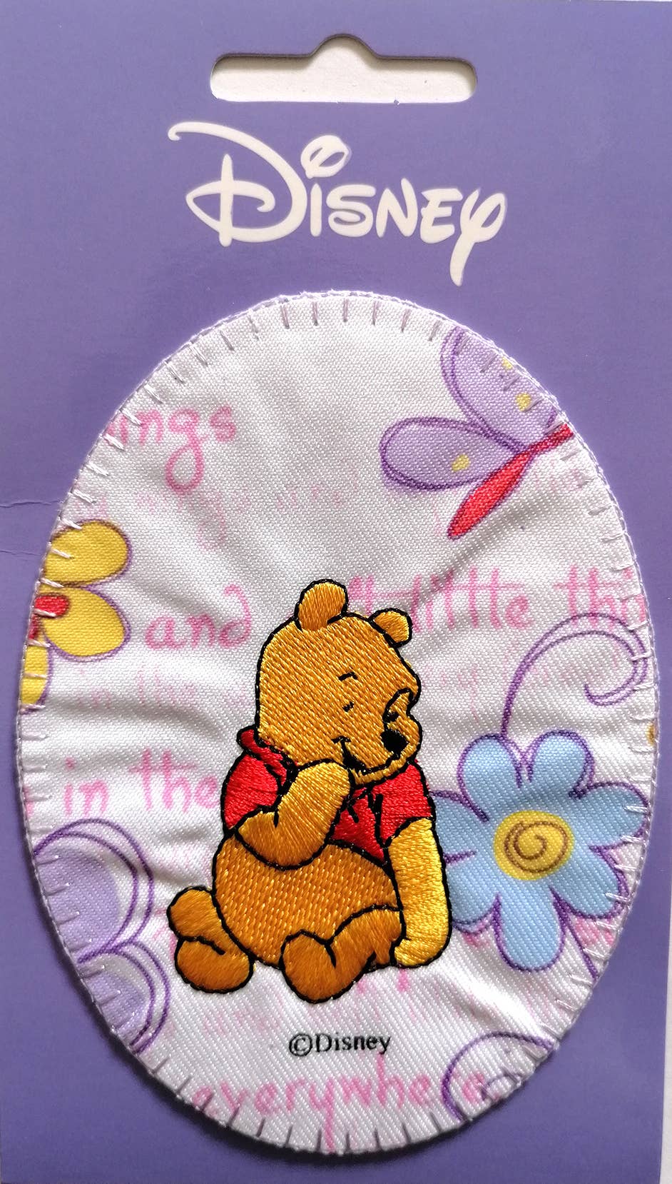 Patch - Disney Winnie the Pooh flowers sitting