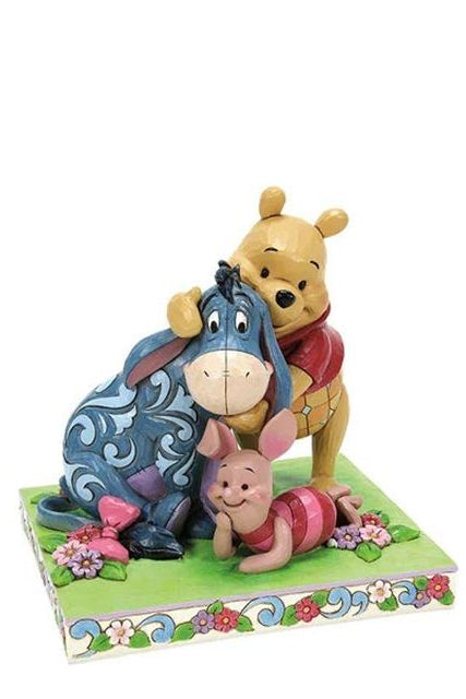 Pooh, Eeyore & Piglet "Here Together, Friends Forever" Jim Shore Disney Traditions