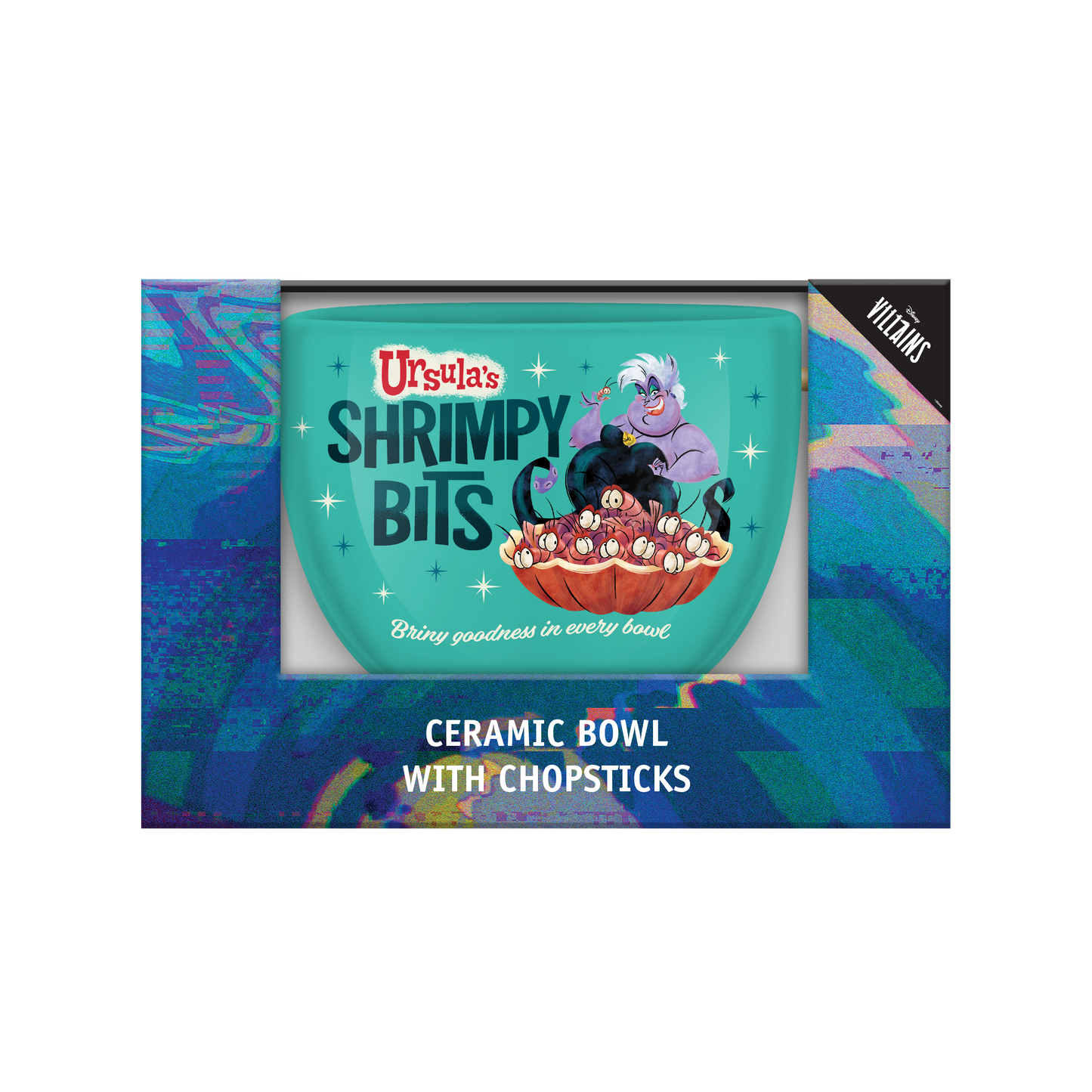 Disney Villains Ursulas Boxed 20oz. Ceramic Ramen Bowl