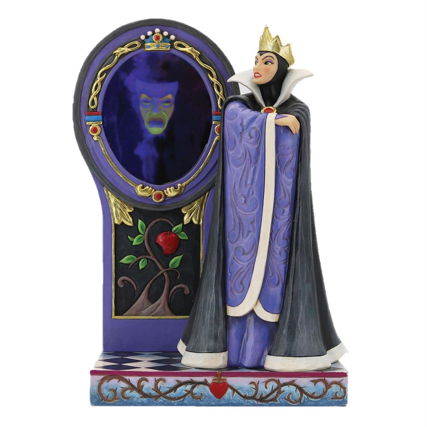 EVIL QUEEN "Who's The Fairest One of All?" Jim Shore Disney Traditions - Snow White & The Seven Dwarfs