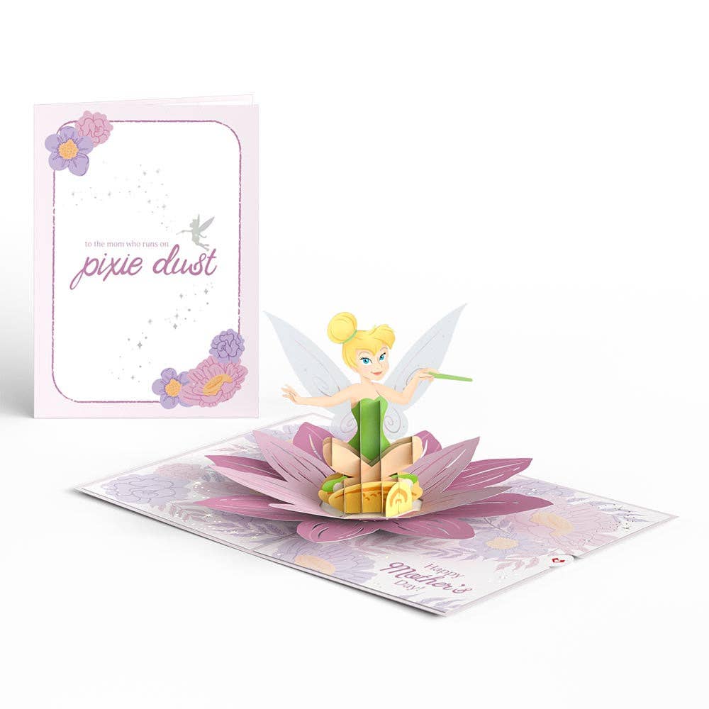 Disney’s Tinker Bell Pixie Dust Mother’s Day 5''x7'' 3D Lovepop Card