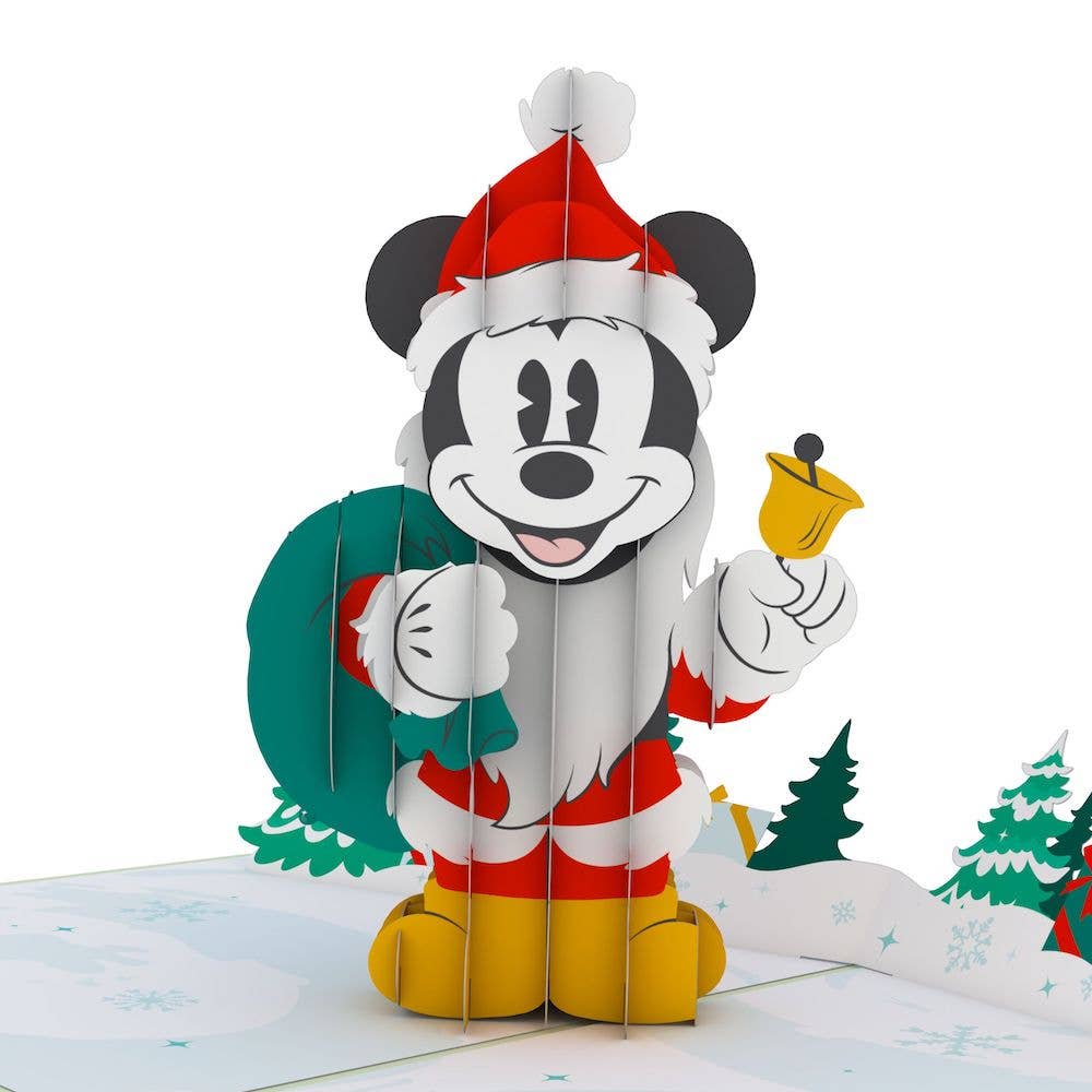 Disney's Mickey Mouse Santa 5''x7'' Card