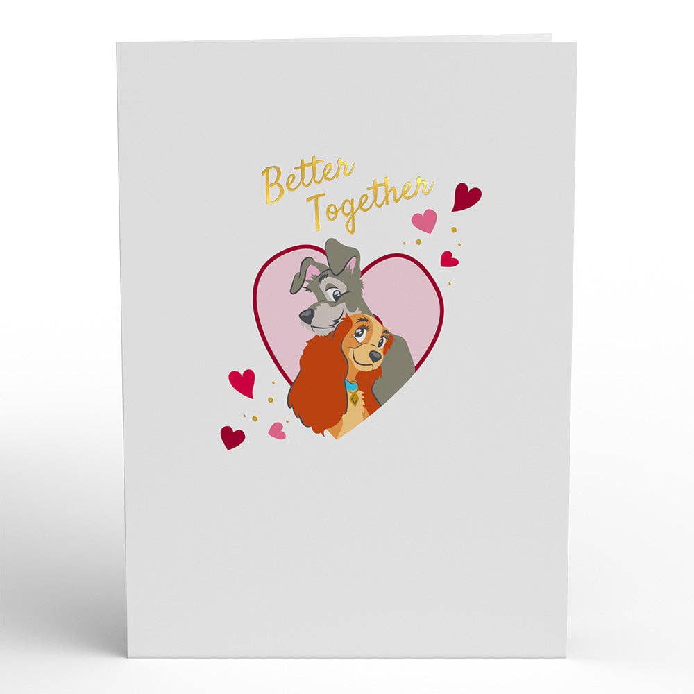 Disney's Lady & The Tramp Better Together 5''x7'' Card
