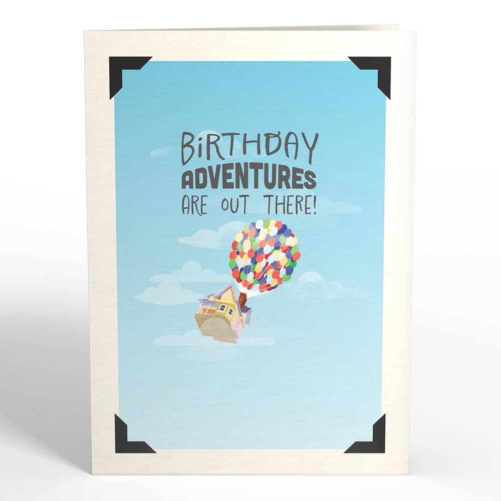Disney and Pixar Up Birthday Adventures 5''x7'' Lovepop Card