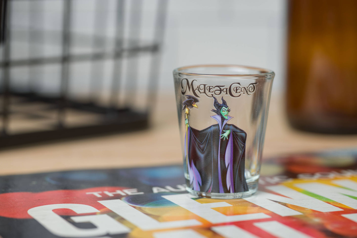Disney Villains 4pc Mini Glass Set