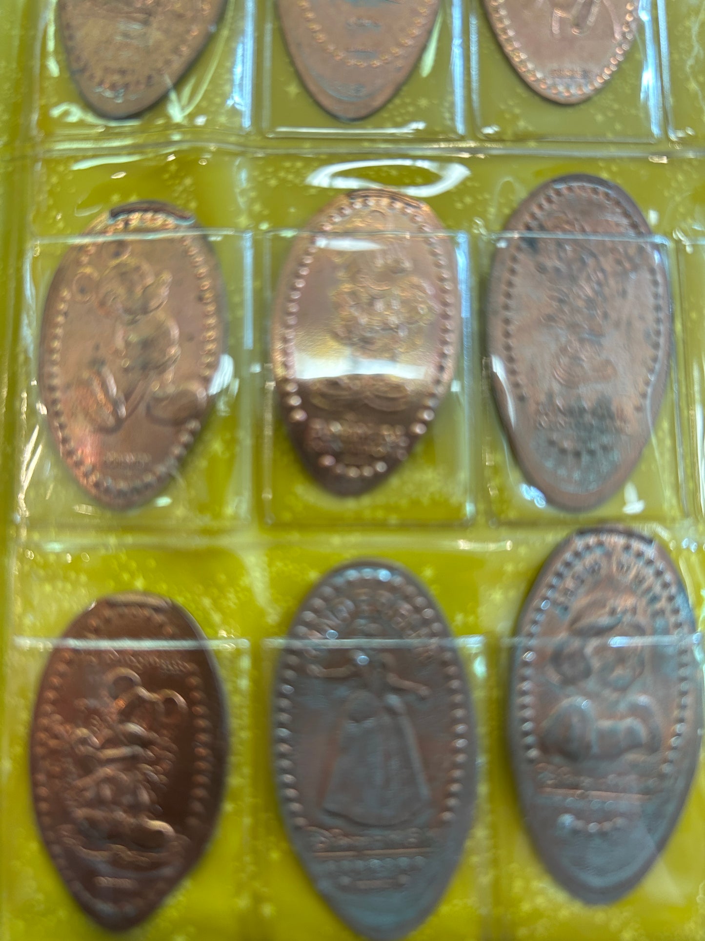 Happiest Celebration on Earth Pressed Penny Book with 20 Coins