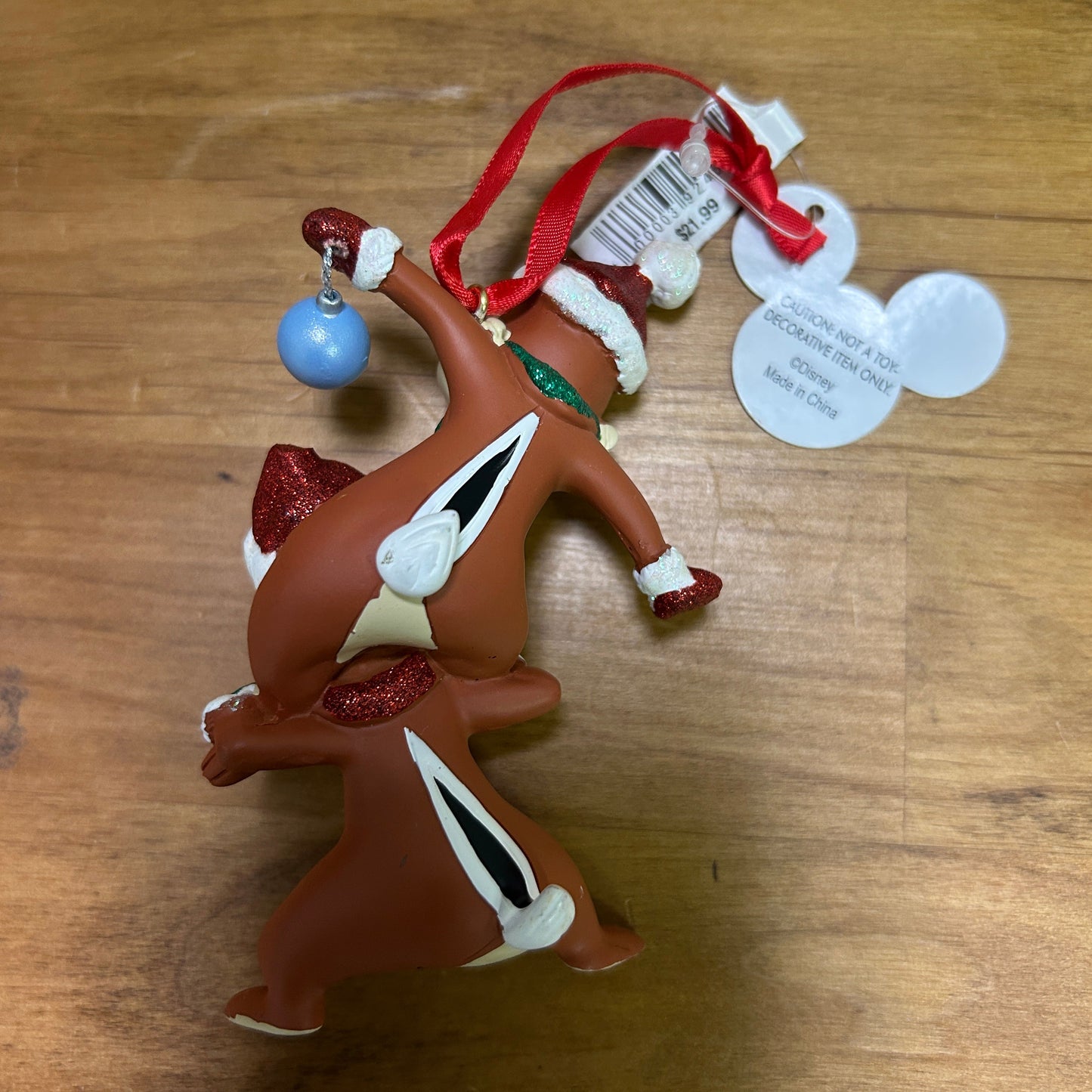 Chip -N- Dale Christmas Ornament