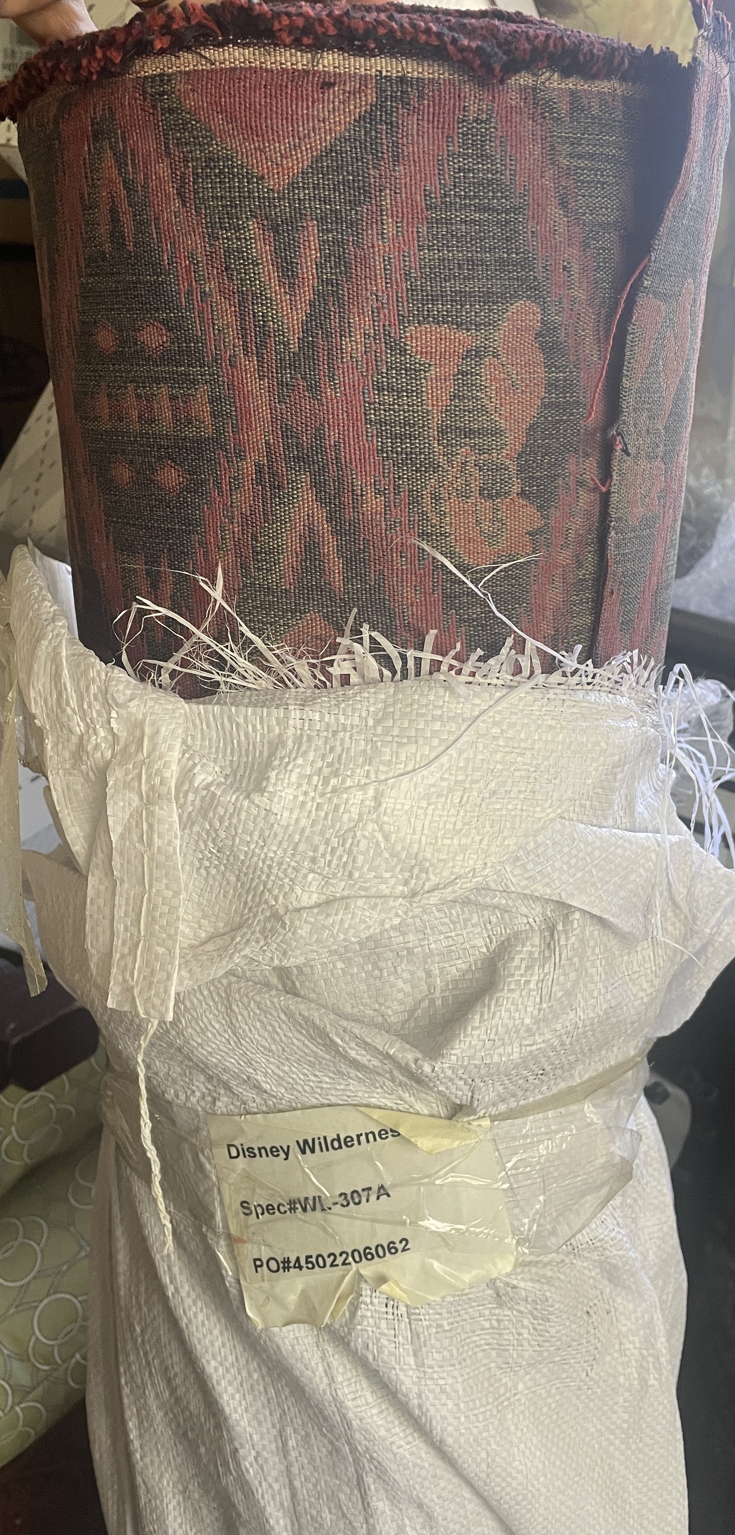 Thumper (Bambi) 1 Yard of Material - Used for Pillows at the Walt Disney World Wilderness Lodge