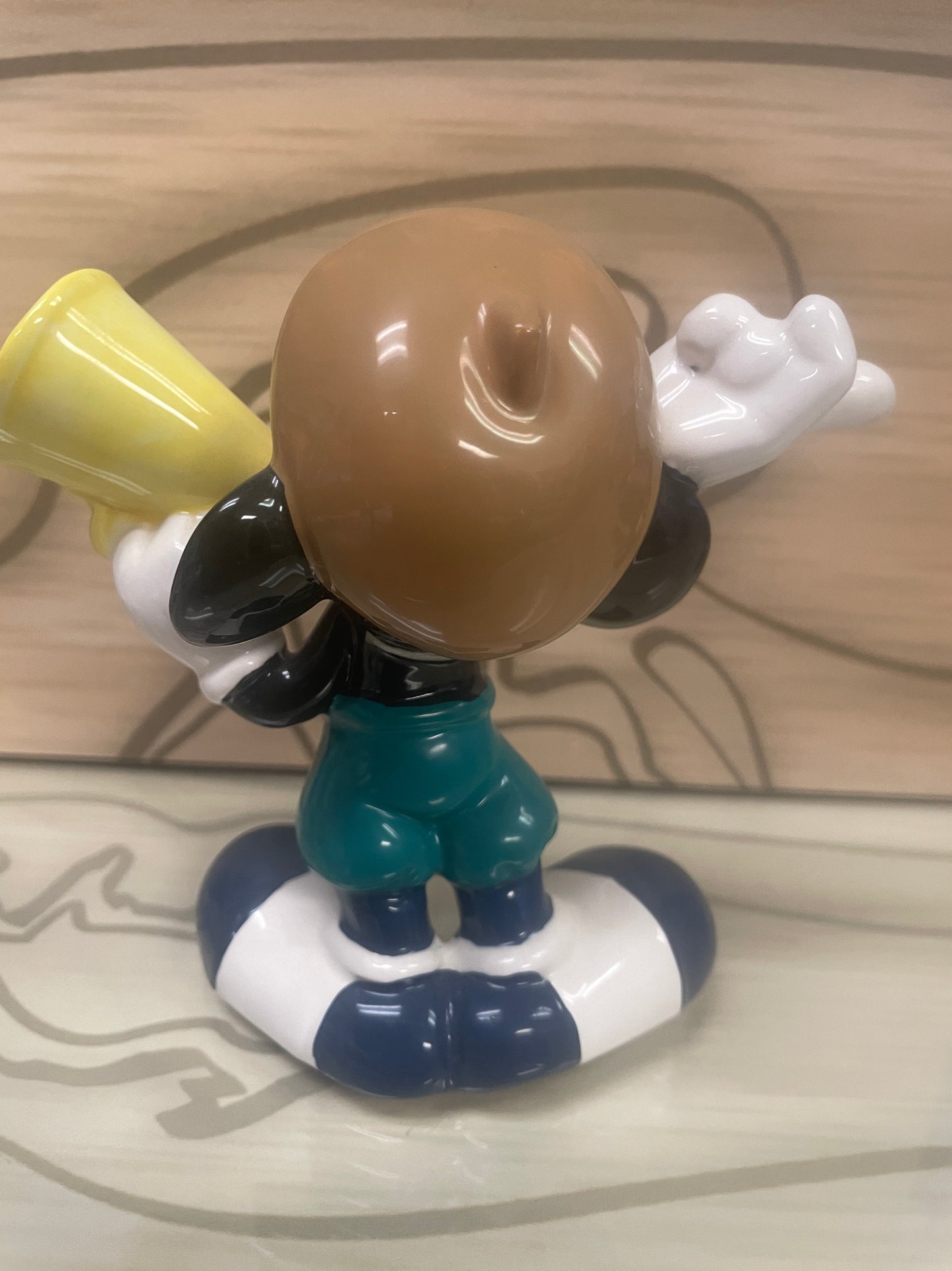 Mickey Mouse 4" Ceramic Statue / Figurine - Movie Director from 1987
