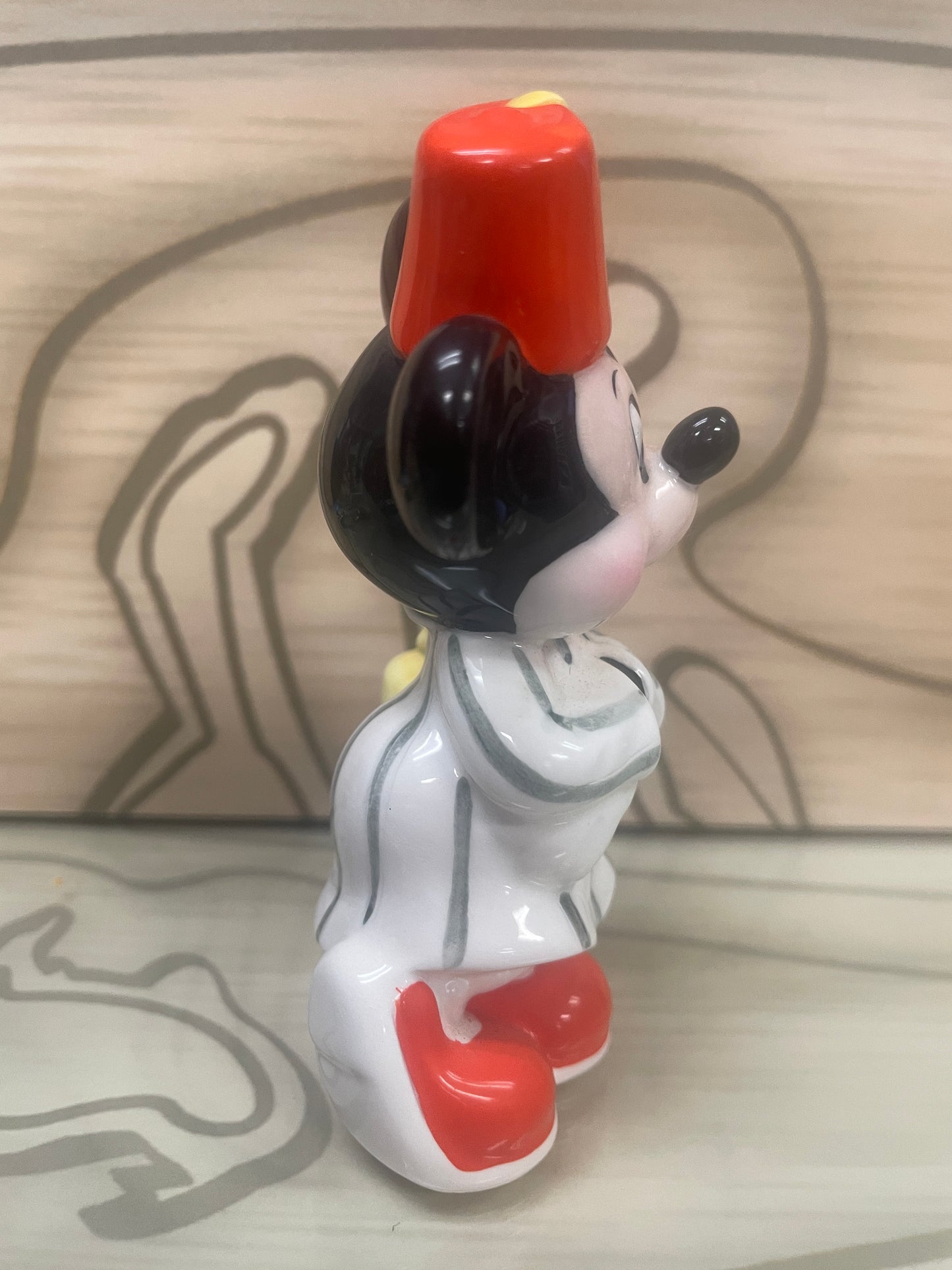 Mickey Mouse 4" Ceramic Statue / Figurine - Rajah
