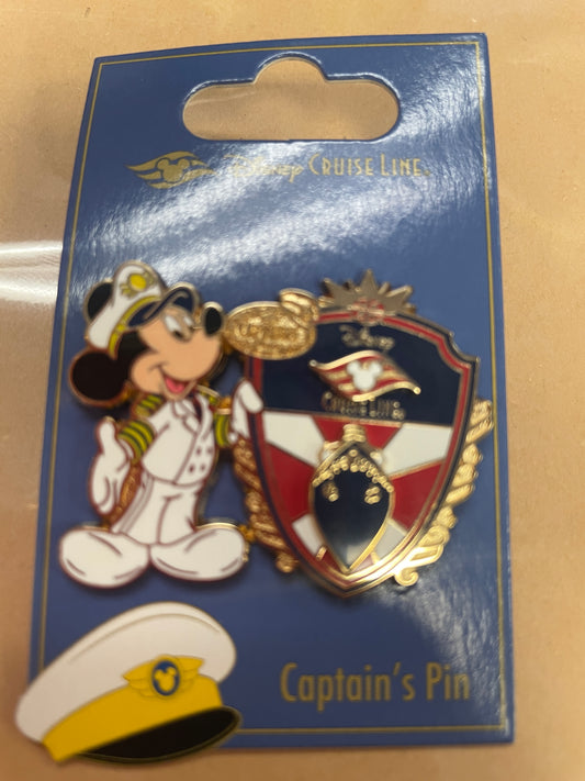 Captain Mickey Mouse - Disney Cruise Line Pin