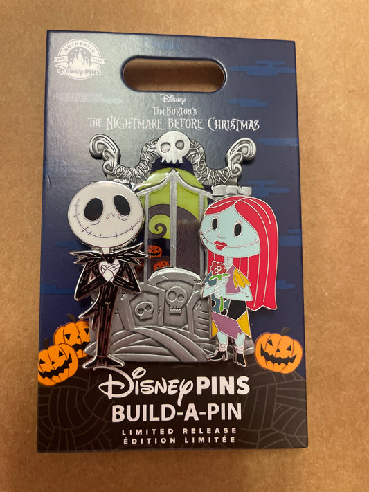 Jack & Sally BUILD-A-Pin Nightmare Before Christmas Disney Pin