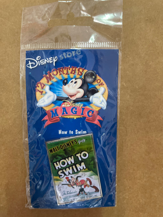 GOOFY Pin - How to Swim Cartoon Short Poster