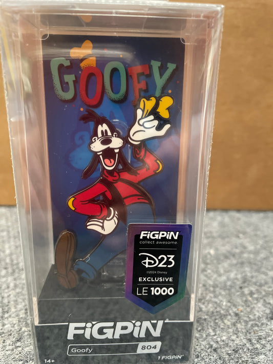GOOFY FIGPIN - Disney Pin - D23 Exclusive