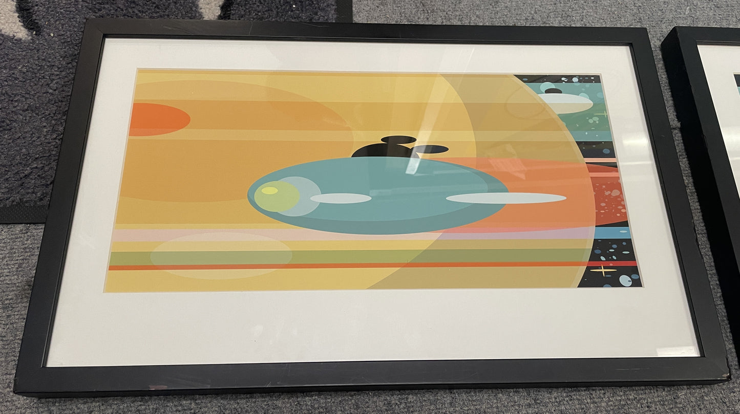 Mickey Mouse Space Artwork from the Contemporary Resort, Walt Disney World