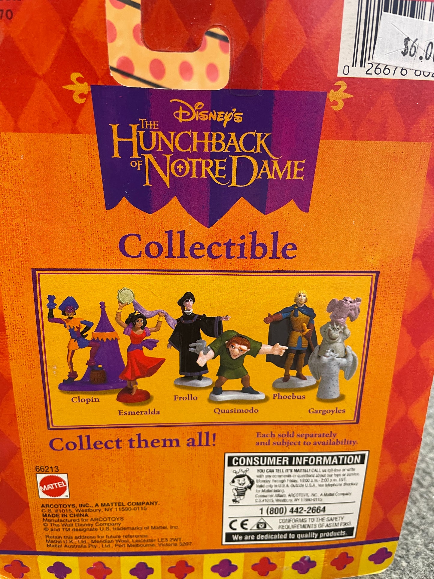 Clopin - Disney's Hunchback of Notre Dame Collectible by Mattel