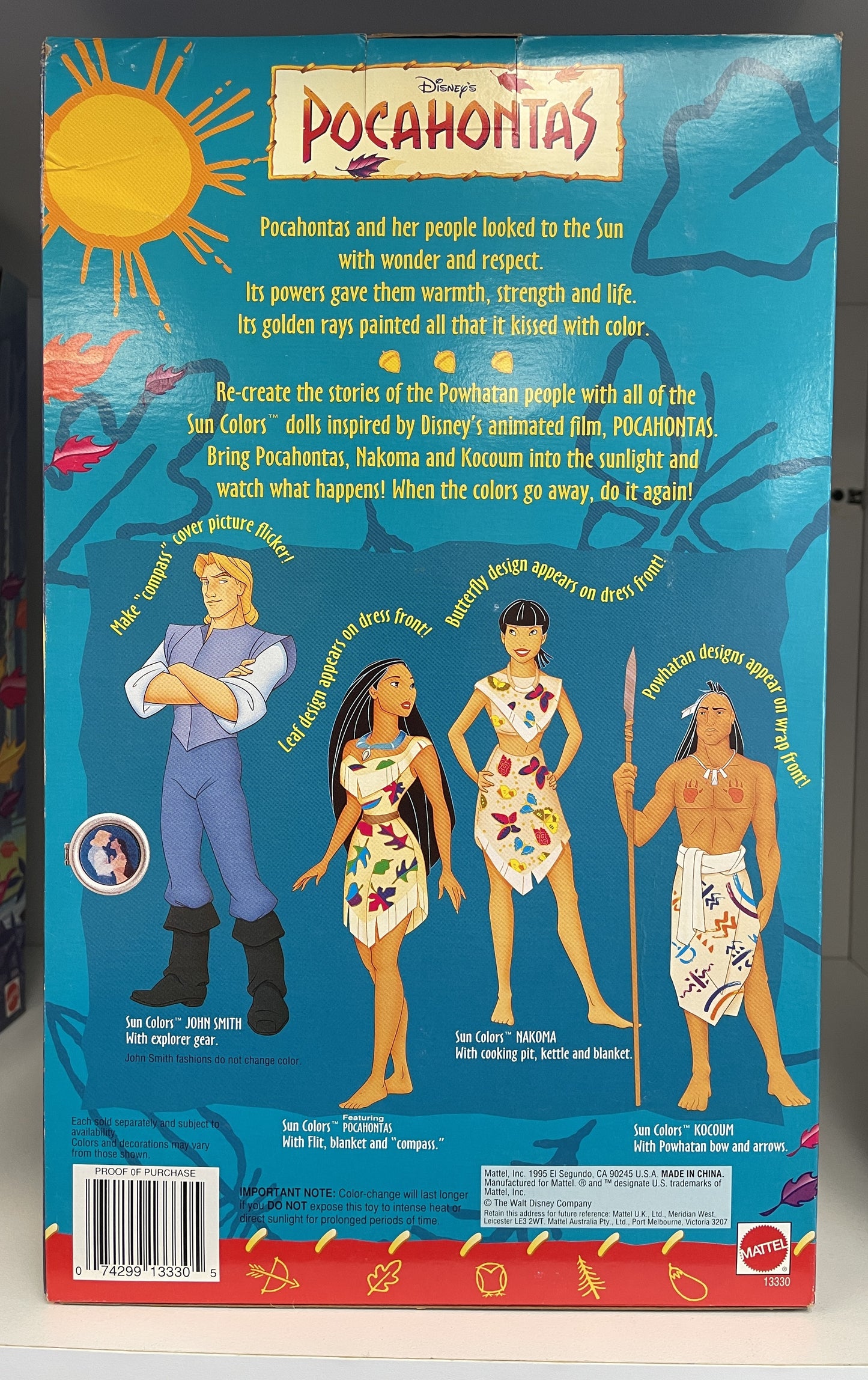 POCAHONTAS - KOCOUM DOLL - New in Box