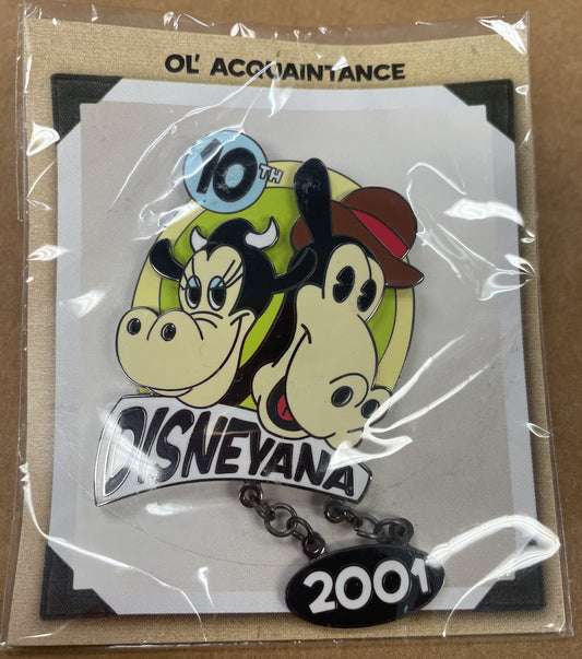 2001 DIsneyana Convention LE Pin - Ol' Acquaintance - Disneyland