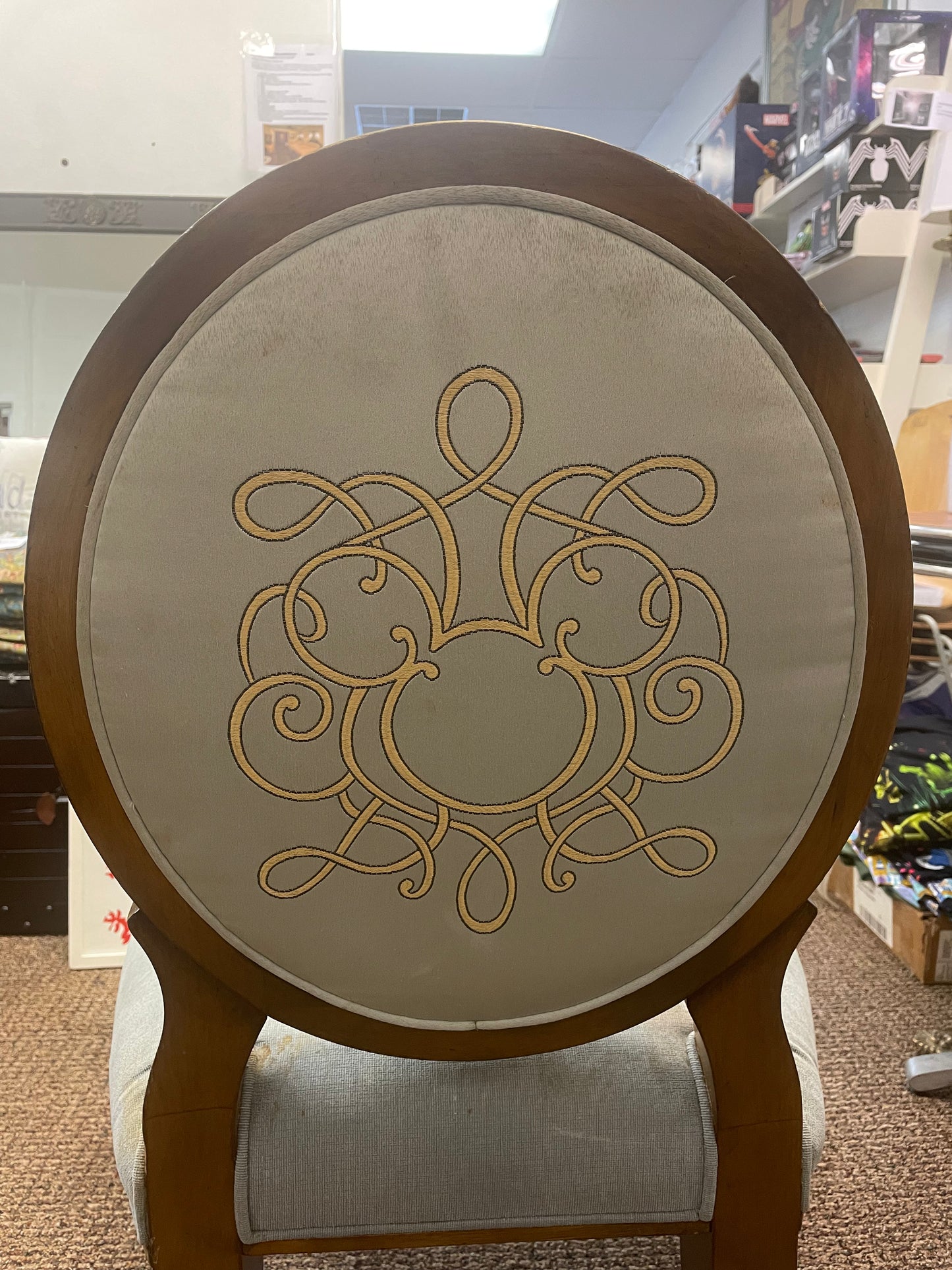 Grand Floridian Resort Hidden Mickey Mouse Chair WALT DISNEY WORLD Prop