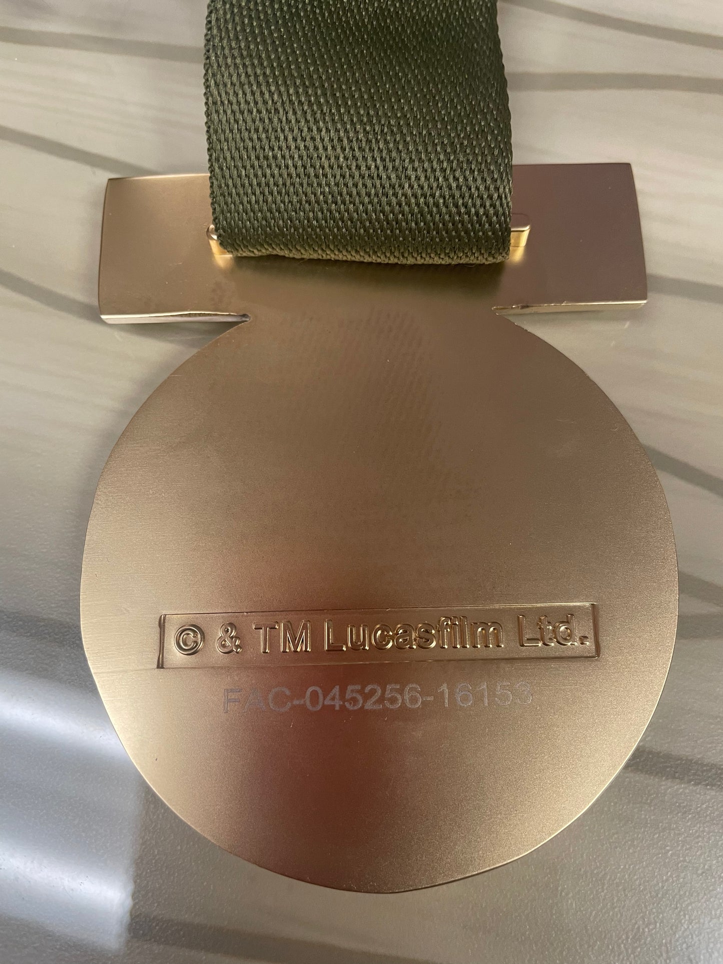 Star Wars Celebration Yavin Medal of Bravery Authentic Reproduction from Galaxy Edge