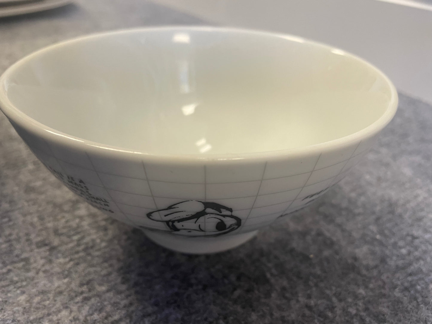 Donald Duck 5.5" Bowl - Disney Sketch Model Board Drawings