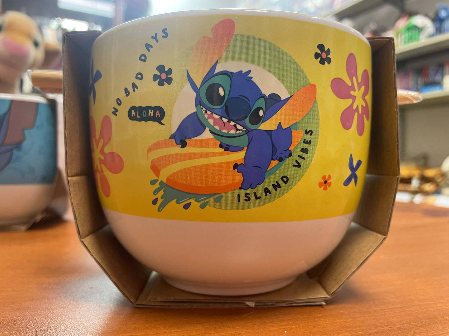 Stitch yellow Noodle Bowl - Lilo & Stitch