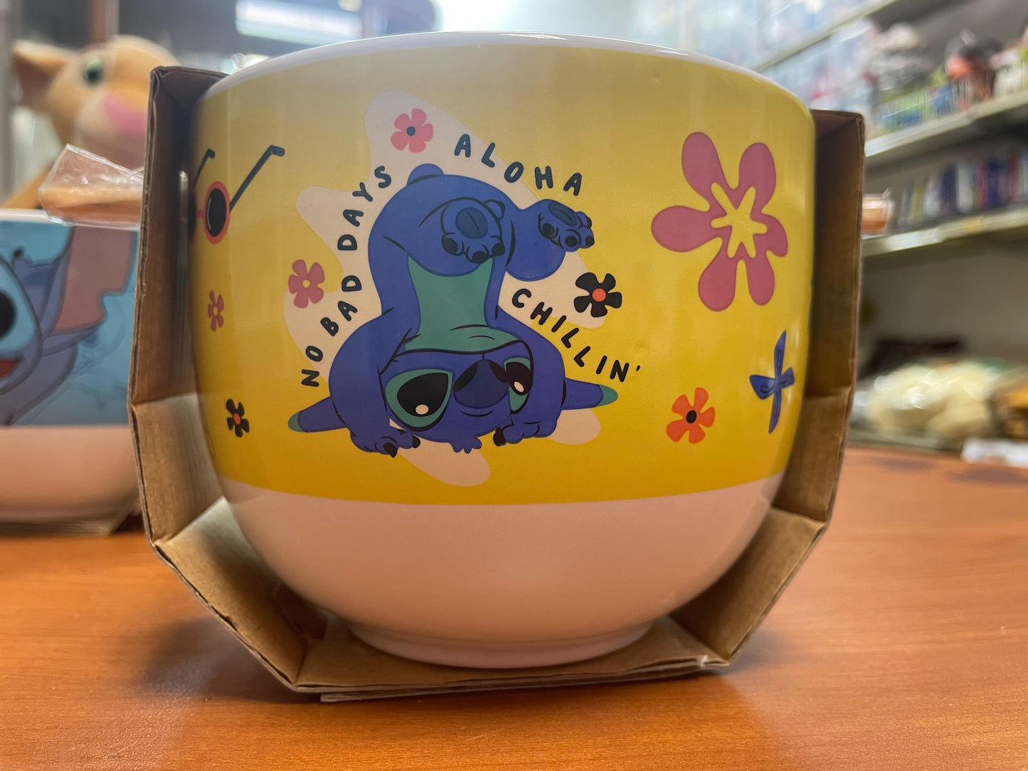 Stitch yellow Noodle Bowl - Lilo & Stitch