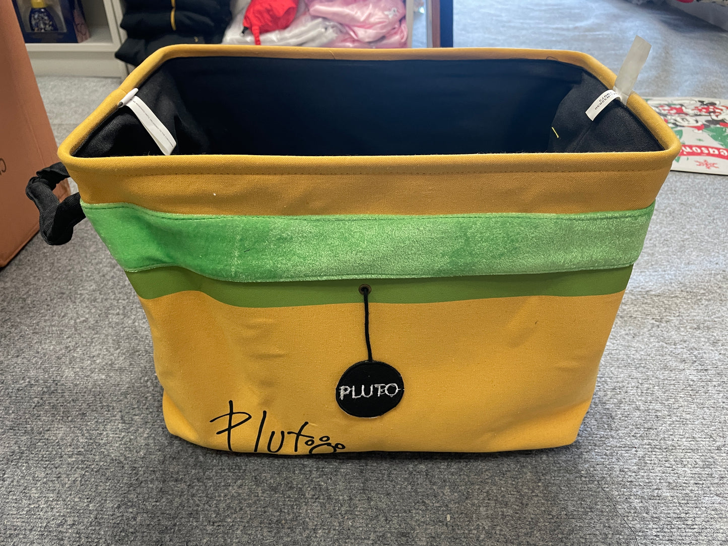 PLUTO TOY BAG - Soft Material Storage Bag with Handles