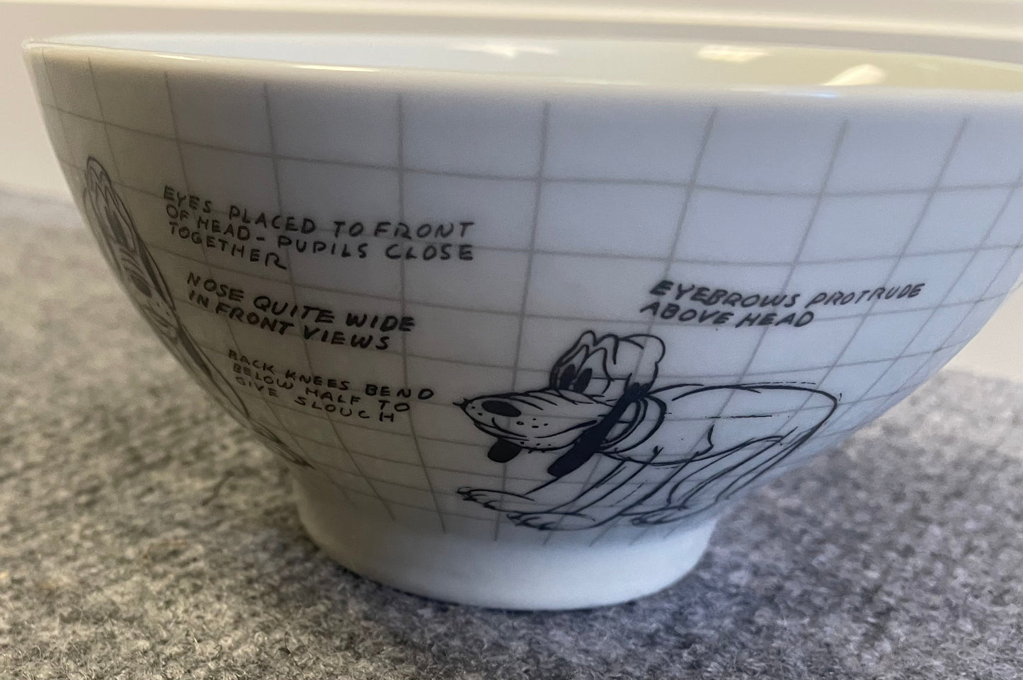 PLUTO 5.5" Bowl - Sketch Model Board Drawings