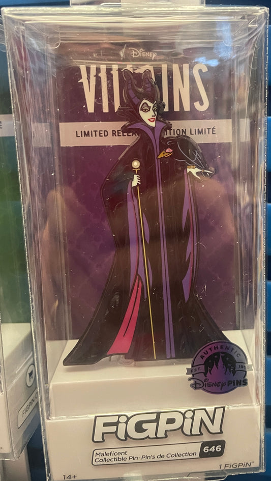 Maleficent FigPin - Disney Villains Pin Collection - Sleeping Beauty