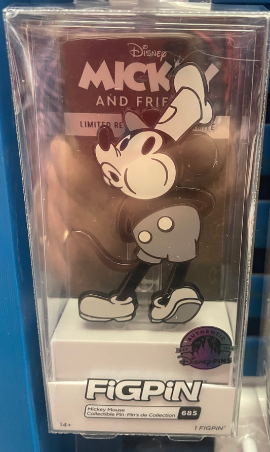Steamboat Willie FigPin - Disney Pin - Mickey Mouse