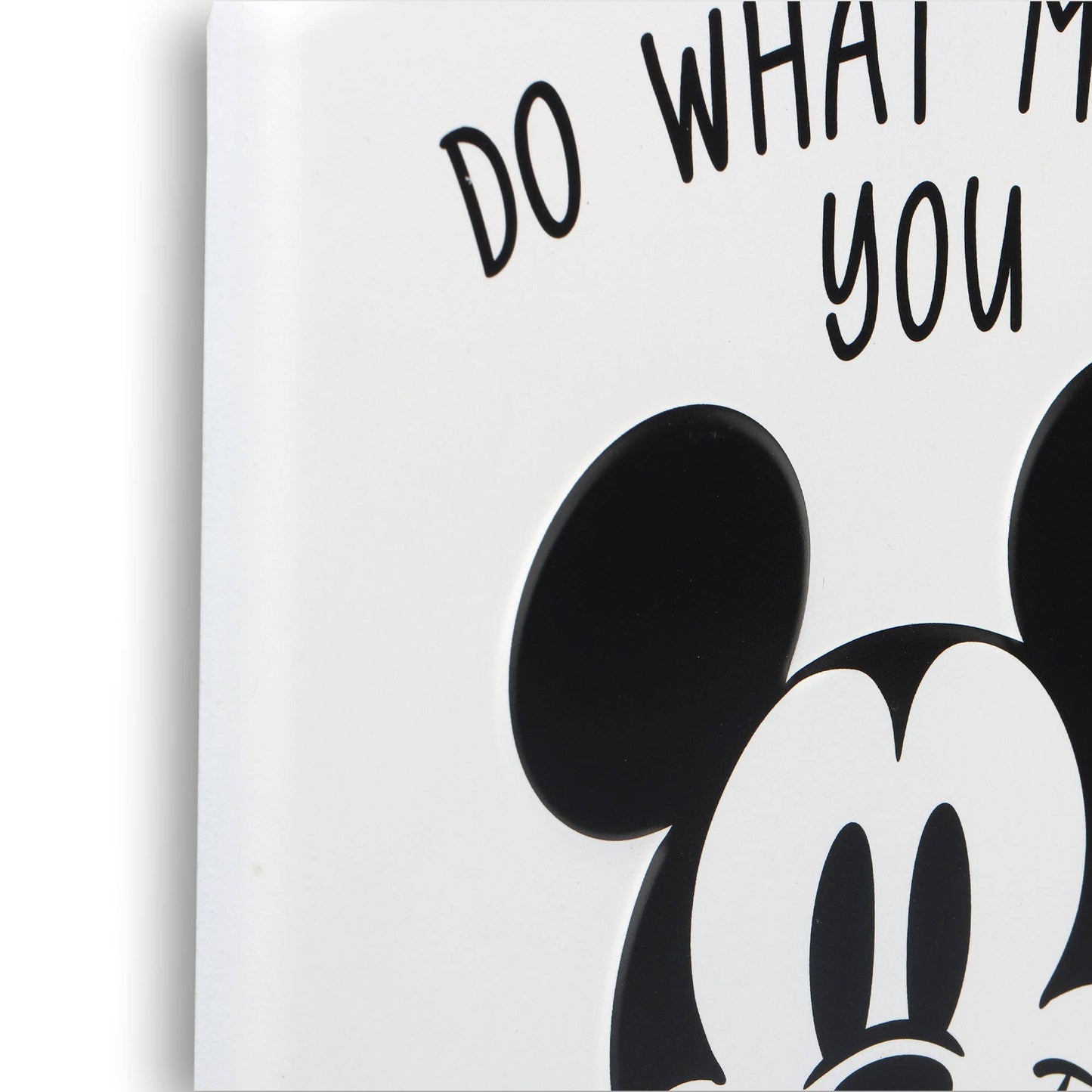 Disney Mickey Mouse Do What Makes You Happy Metal Sign