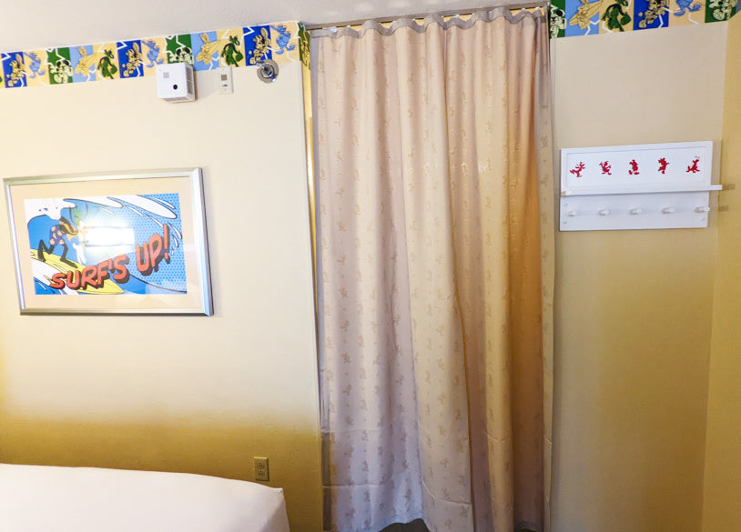 Room Divider featuring Mickey & Minnie Mouse, Donald Duck, Goofy - WDW All-Star Resort