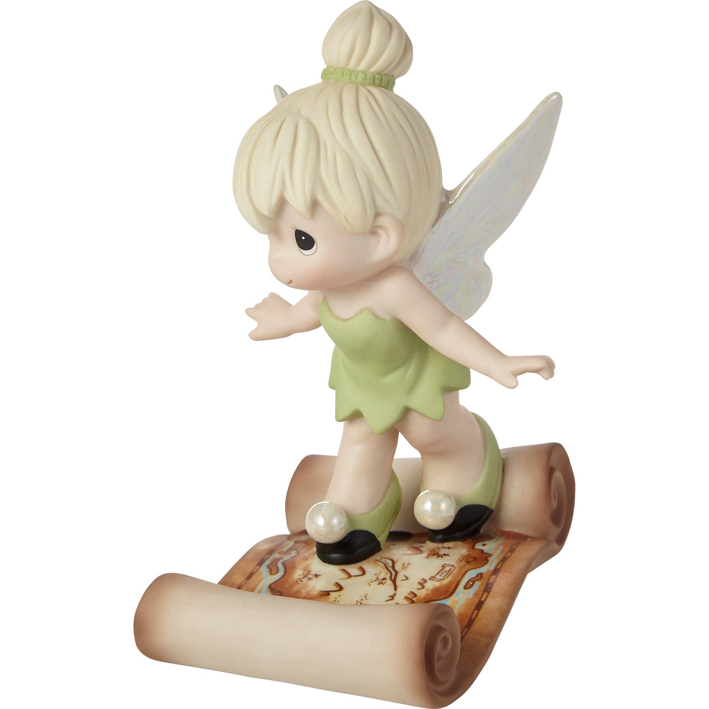 Disney Tinkerbell on Neverland Map Figurine by Precious Moments