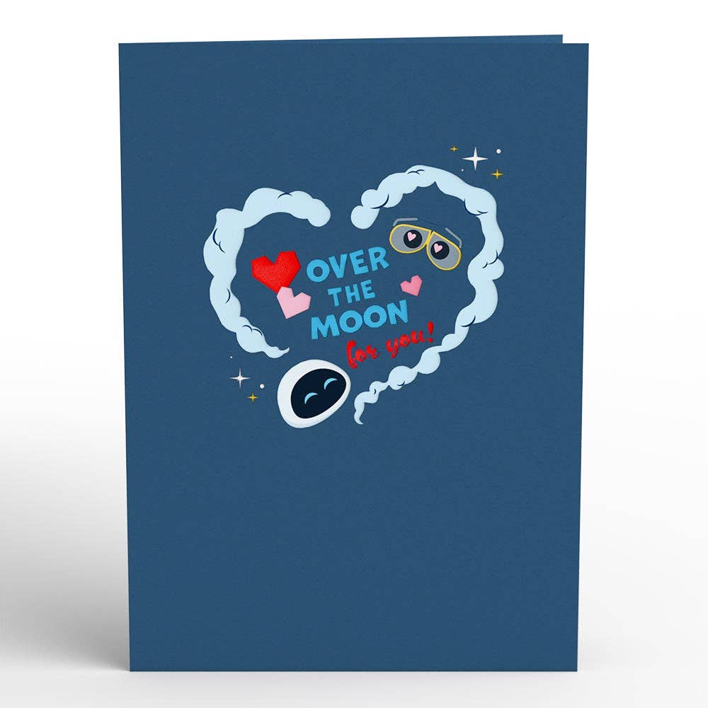 Disney and Pixar's WALL•E Over The Moon For You 5''x7'' Card
