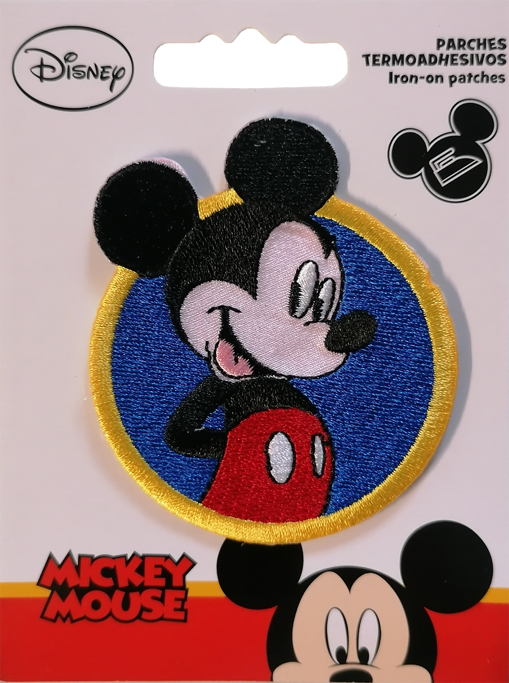 MICKEY MOUSE Iron-on Patch