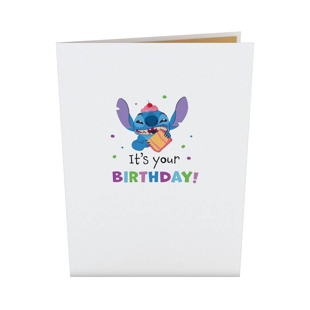 Disney's Stitch Rockin' Birthday 5''x7'' 3D Lovepop Card
