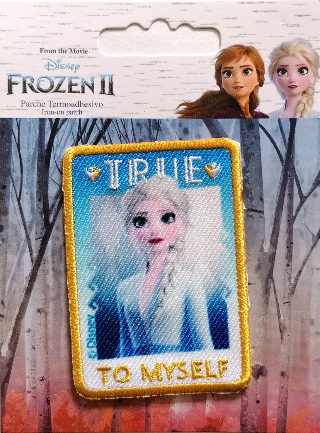 Disney Frozen Elsa True to Myself patch