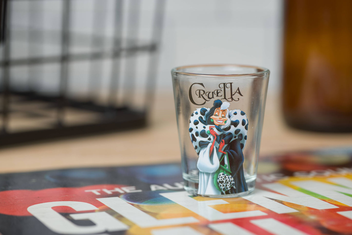 Disney Villains 4pc Mini Glass Set