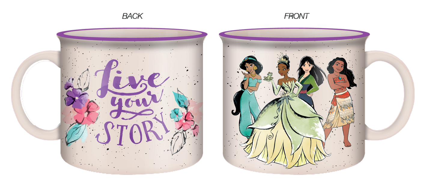 Disney Princess Live Your Story 20oz Ceramic Mug