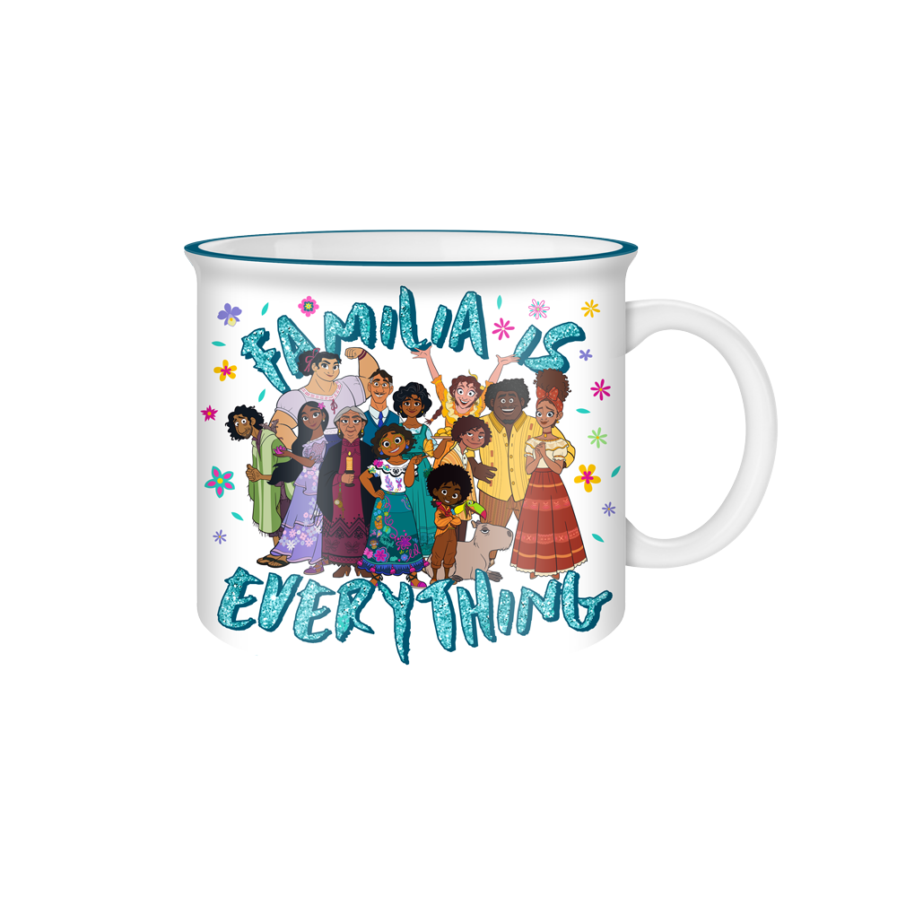 Disney Encanto Familia *GLITTER* 20oz Ceramic Mug